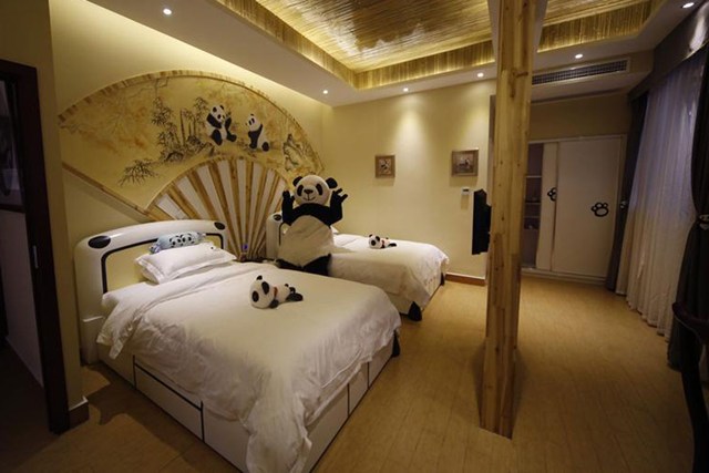 В Китае открылся отель, посвященный пандам