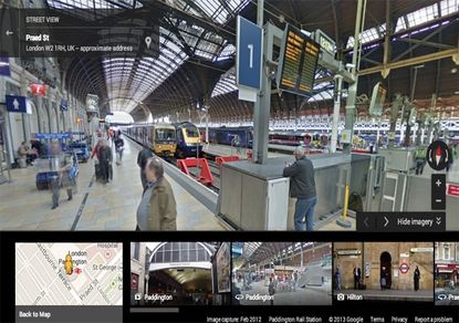 Google Street View добрался до вокзалов и аэропортов